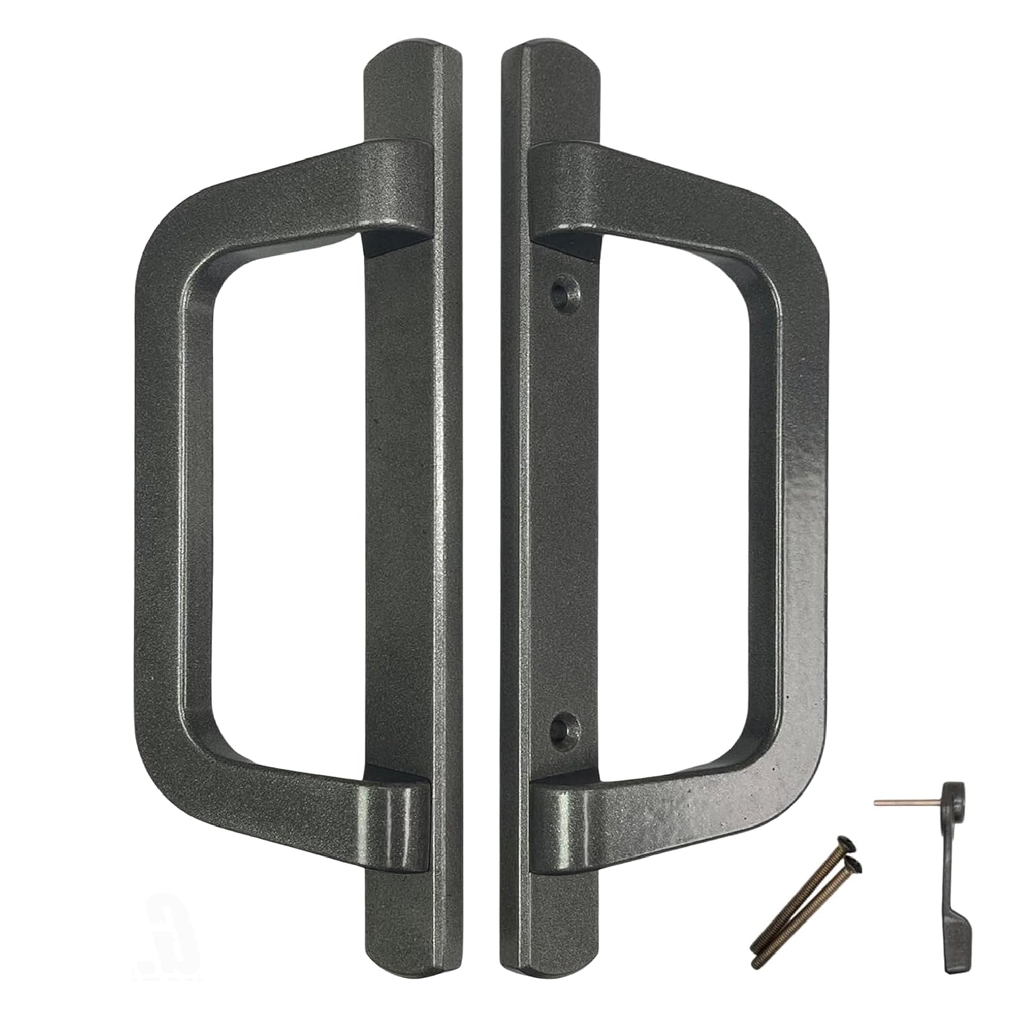 (DH-210-B) PGT Handle Replacement for Sliding Doors, 3-15/16" Hole Space- Bronze - Garage and Sliding Door Hardware